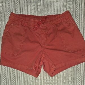 The North Face Women's Rust Red Cargo Shorts
